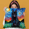 Schipperke Throw Pillow by Aja Trier