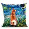 Shibainu Throw Pillow by Aja Trier
