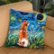 Shibainu Throw Pillow by Aja Trier