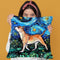 Staffordshire Bulldog Throw Pillow by Aja Trier