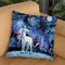 Vangogh Never Saw The Last Throw Pillow by Aja Trier
