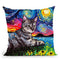 Virginia Throw Pillow by Aja Trier