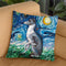 Whippet Throw Pillow by Aja Trier