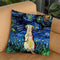Yellow Lab Throw Pillow by Aja Trier