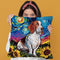 Basset Hound Sunflowers Throw Pillow by Aja Trier