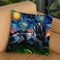 Black Labrador Iii Throw Pillow by Aja Trier