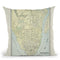 Charleston Sc 1901 Cartog Throw Pillow By Adam Shaw