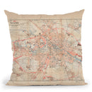Berlin 1895 Throw Pillow By Adam Shaw