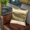New York Jersey City Brooklyn 1892 Throw Pillow By Adam Shaw
