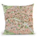 Paris 1920 Throw Pillow By Adam Shaw