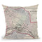 Richmond Virginia 1884 Throw Pillow By Adam Shaw