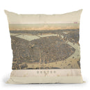 Boston 1899 Throw Pillow By Adam Shaw