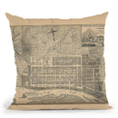 Savannah Ga 1818 Throw Pillow By Adam Shaw