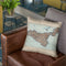 Sicily 1900 Cartog 2 Throw Pillow By Adam Shaw