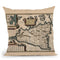 Sicily Italy 1619 Cartog Throw Pillow By Adam Shaw