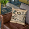 Sicily Italy 1619 Cartog Throw Pillow By Adam Shaw
