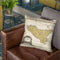 Sicily Italy 1747 Cartog Throw Pillow By Adam Shaw