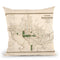 Washington Dc 1876 Throw Pillow By Adam Shaw