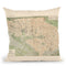 Washington Dc 1892 Throw Pillow By Adam Shaw