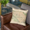 Washington Dc 1892 Throw Pillow By Adam Shaw