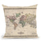 World 1833 Throw Pillow By Adam Shaw