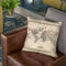 World 1833 Throw Pillow By Adam Shaw