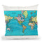 World 1897 Throw Pillow By Adam Shaw