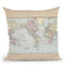 World 1901 Throw Pillow By Adam Shaw