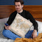 World Map 1884 Throw Pillow By Adam Shaw