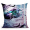 Epic Frog Riding Unicorn Throw Pillow By Skyler Hill