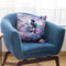 Epic Bearded Dragon Lizard Riding Unicorn Throw Pillow By Skyler Hill