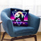 Panda Rave - Raving Panda Throw Pillow By Skyler Hill