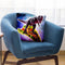 Tyrannosaurus Rex Dinosaur Riding Taco In Space Throw Pillow By Skyler Hill
