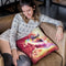 Epic Space Sloth Riding On Unicorn Throw Pillow By Skyler Hill