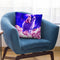 Outer Space Galaxy Kitty Cat Riding On Llama Throw Pillow By Skyler Hill