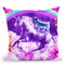 Rainbow Pug In Space Riding A Unicorn Throw Pillow By Skyler Hill