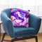 Rainbow Pug In Space Riding A Unicorn Throw Pillow By Skyler Hill