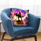 Cat Riding Dinosaur With Pancakes And Milkshake Throw Pillow By Skyler Hill