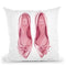 Heels Throw Pillow By Cristina Alonso