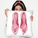 Heels Throw Pillow By Cristina Alonso