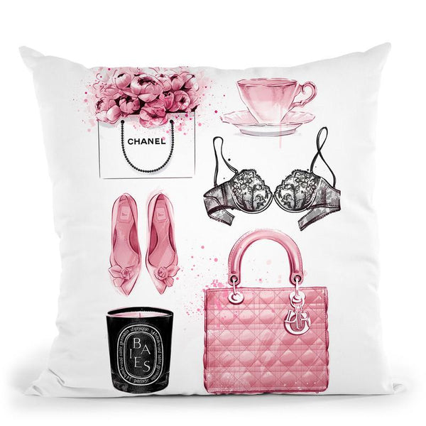 La Parissiene Throw Pillow By Cristina Alonso
