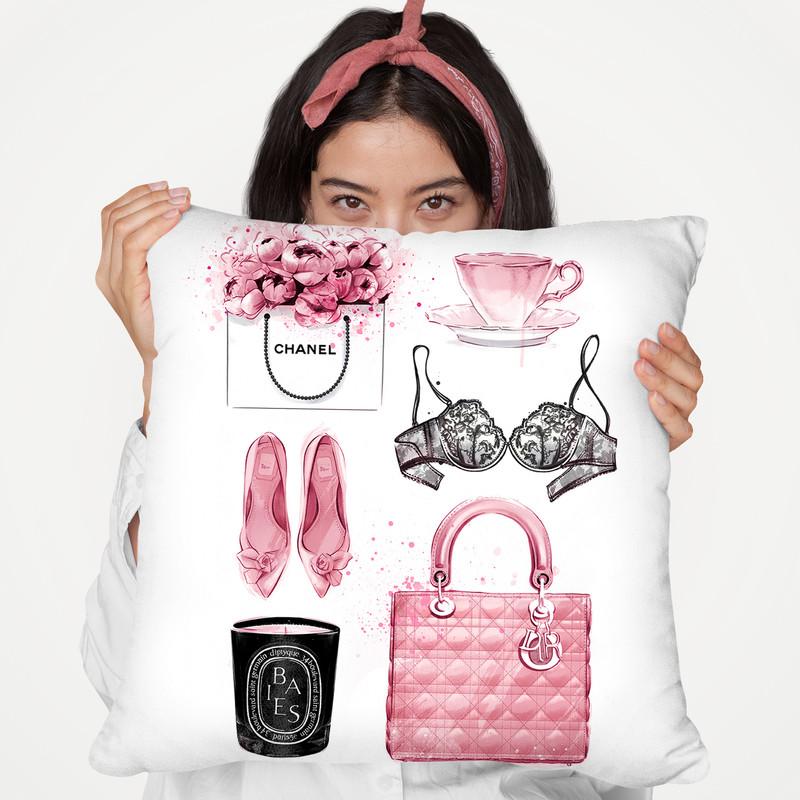 La Parissiene Throw Pillow By Cristina Alonso