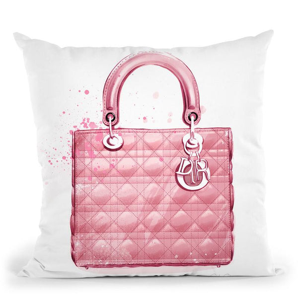 Lady Dior Throw Pillow By Cristina Alonso