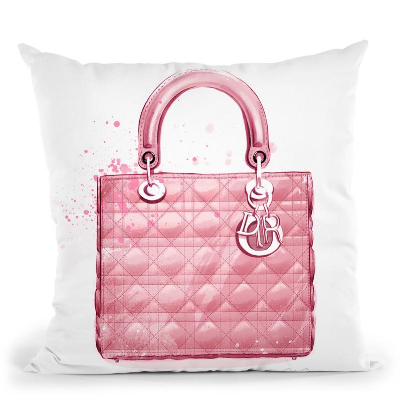 Lady Dior Throw Pillow By Cristina Alonso