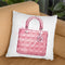 Lady Dior Throw Pillow By Cristina Alonso