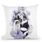 Midnight Orchid Throw Pillow By Cristina Alonso
