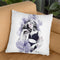 Midnight Orchid Throw Pillow By Cristina Alonso