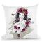 Ophelia Throw Pillow By Cristina Alonso