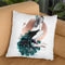 Peculiar Peacock Throw Pillow By Cristina Alonso