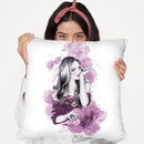 Sakura Bloom Throw Pillow By Cristina Alonso